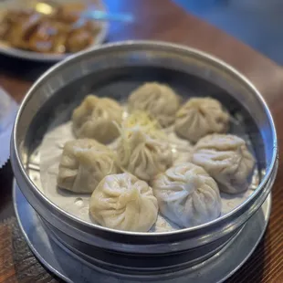 D1. Juicy Pork Dumplings - what the fam came for. Can never go wrong but def got to be careful. Super hot soup inside