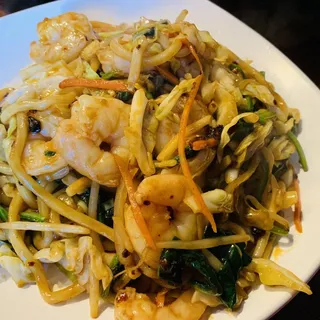 C4. Shrimp Chow Mein
