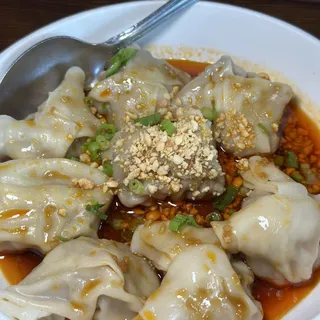 Pork Wontons In Spicy Sauce