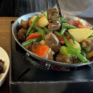 Pork Ribs&Green Beans Pot