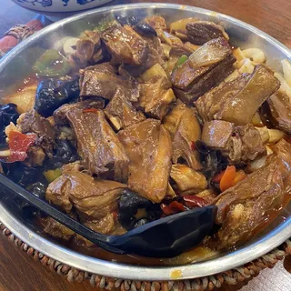 Braised Lamb with Sliced Noodle Special