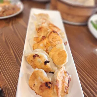 Pan-fried Chicken Dumplings
