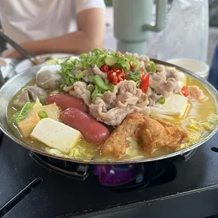 Golden Beef Noodle Soup