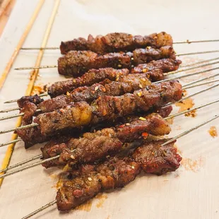 Beef Skewers