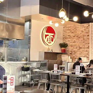 Another section of the dining area