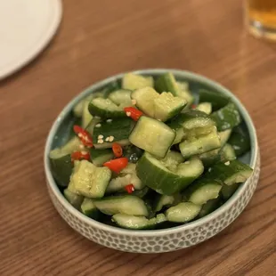 Cucumber salad