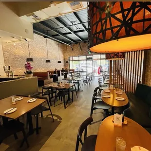 Interior back to front