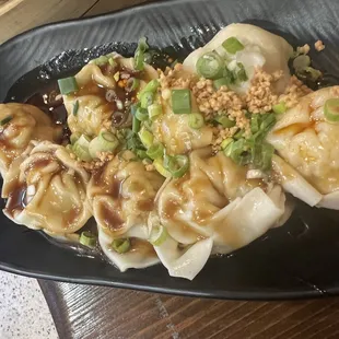 Spicy Shrimp Wontons