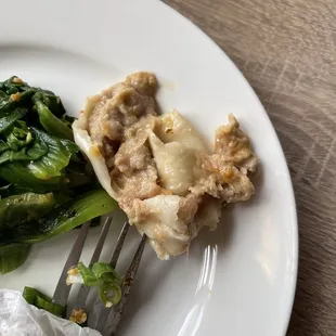 RAW pork dumplings, yummy food poisoning