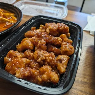 Orange chicken