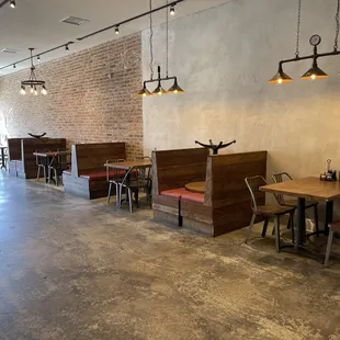 Indoor dining are open!