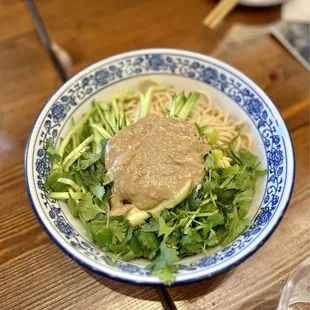 B1. Cold Noodle with Sesame Paste