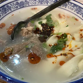 A6. Braised Lamb Noodle Soup