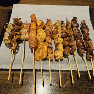 misc skewers