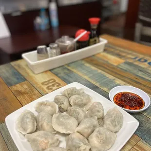 Shrimp, Pork &amp; Chive Dumplings