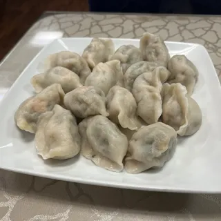 Shrimp, Pork & Chives Dumplings