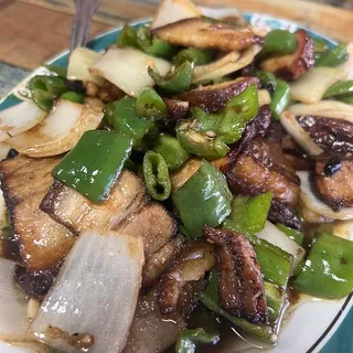 Stir Fried Flavored Pork Belly