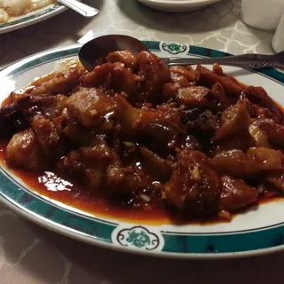 Stir Fried Eggplant in Garlic Sauce