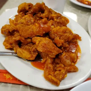 Fried Pork in Homemade Sweet Sauce