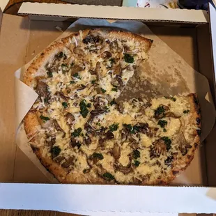 Mushroom Pizza
