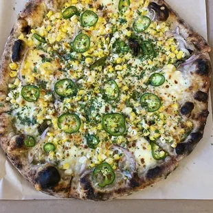 Corn Pizza