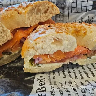 Lox Bagel