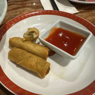 Fresh made Spring rolls!