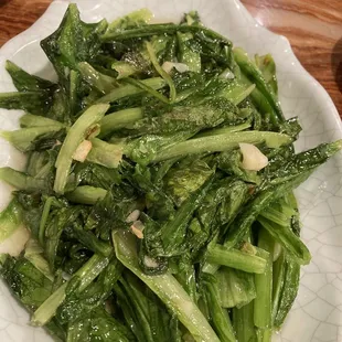 A Choy with Garlic