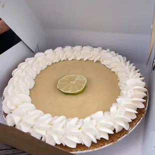 Key lime pie