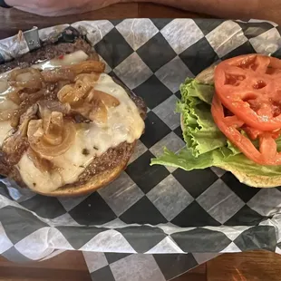 Vampire smash burger