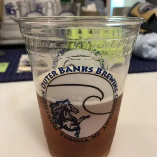 Fresh off the tap at Northern Outer Banks Brewing!