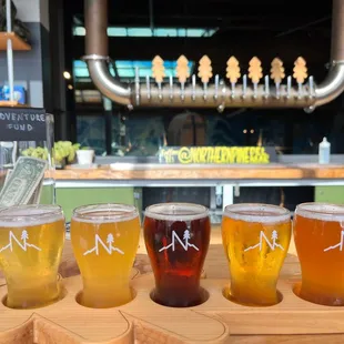 Beer flight (you choose 5)