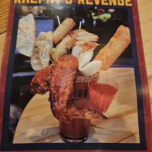 Special Bloody Mary for Christmas time