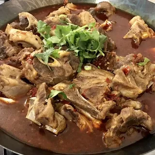 Stewed Lamb with Bones