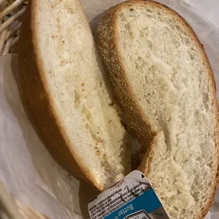 Bread hot and good crust