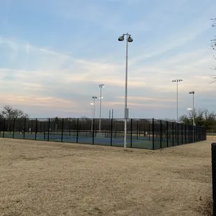 Tennis courts