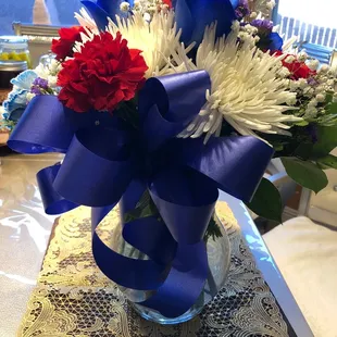 Flowers for Veterans Day.