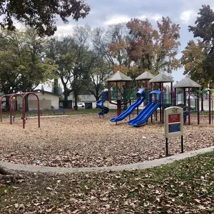 Larger playground structure