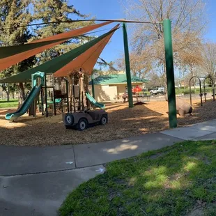 Front side of the park