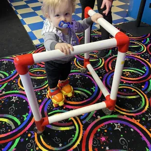 We start em young at Northland Rolladium.