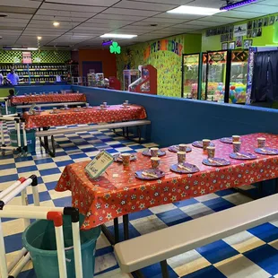 Ready to host your birthday party.