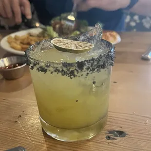Non alcohol spicy margaritas--outstanding