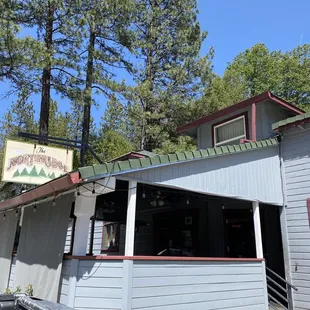 Outside of the restaurant