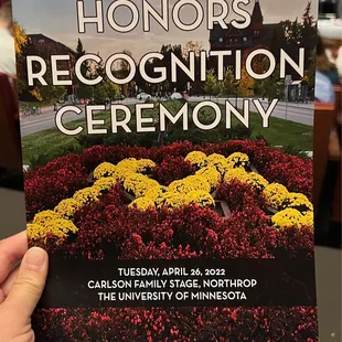 A big night in the Northrop!