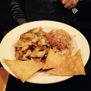 Curry chicken $11.95