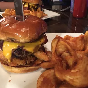 The Stuffed Cypert and yes, those are chicken tenders on there too