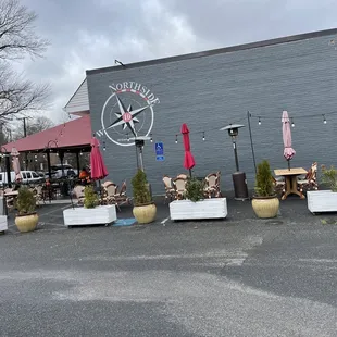 Beautiful outdoor seating area!
