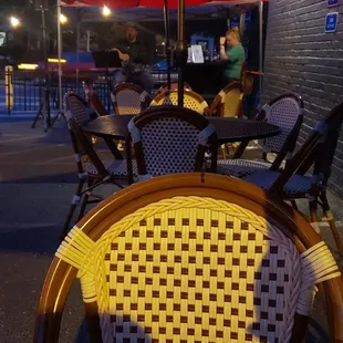 outside, crepes