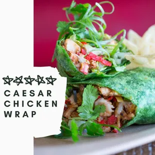CAESAR CHICKEN WRAP