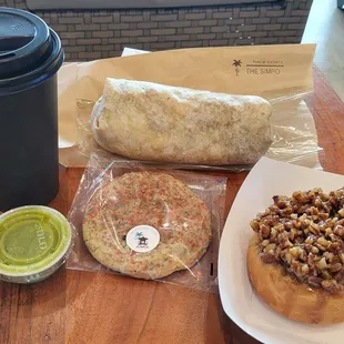 Simple Bacon Burrito